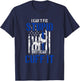 Funny Policeman Gift Cuff Law Enforcement Police T-Shirt - T-Shirt | Navy