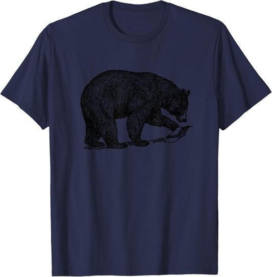 Black Bear T-Shirt - T-Shirt | Navy