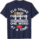Vintage Language Development Teaching ELD Teacher Squad T-Shirt - T-Shirt | Navy