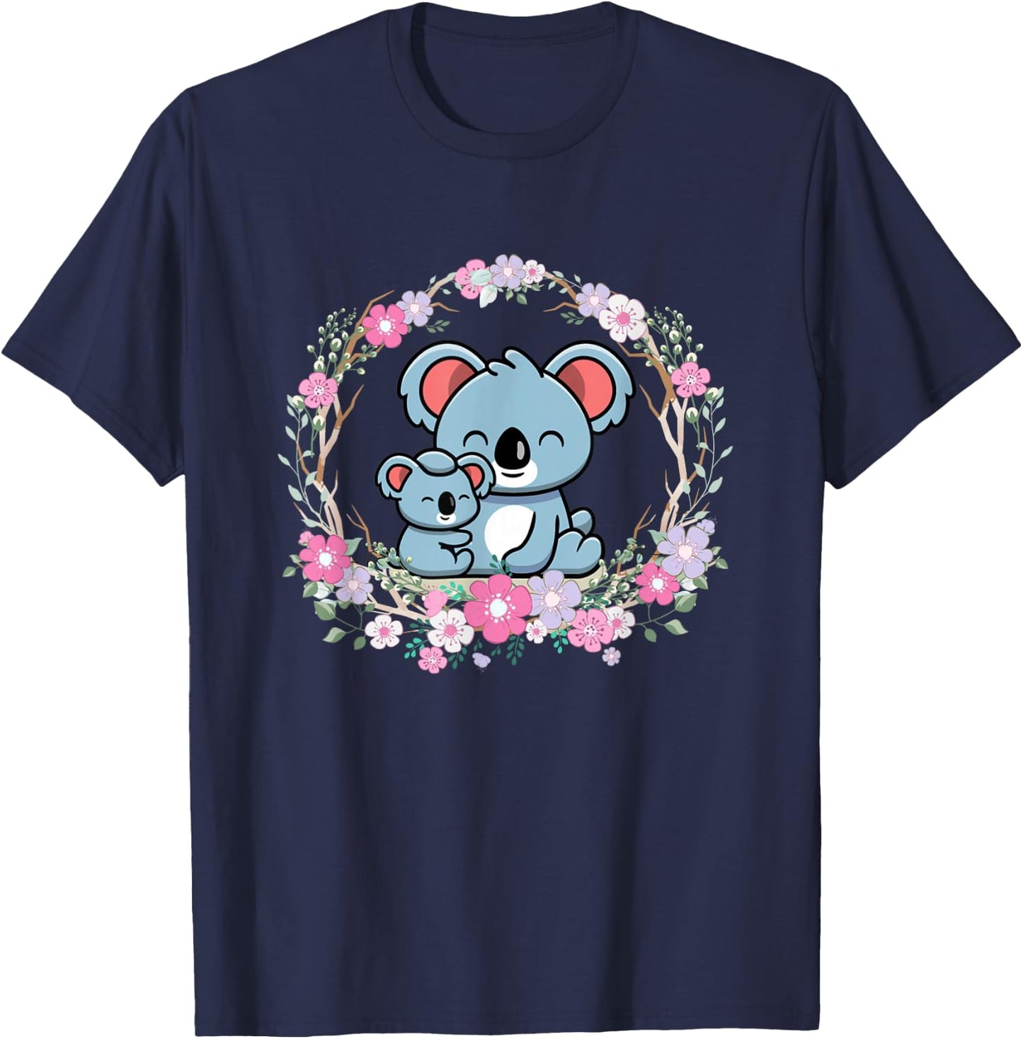 Mother's Day koala Mom and Baby Koala T-Shirt - T-Shirt | Navy