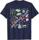 Groovy Occupational Therapy OT Therapist Assistant OTA Retro T-Shirt - T-Shirt | Navy