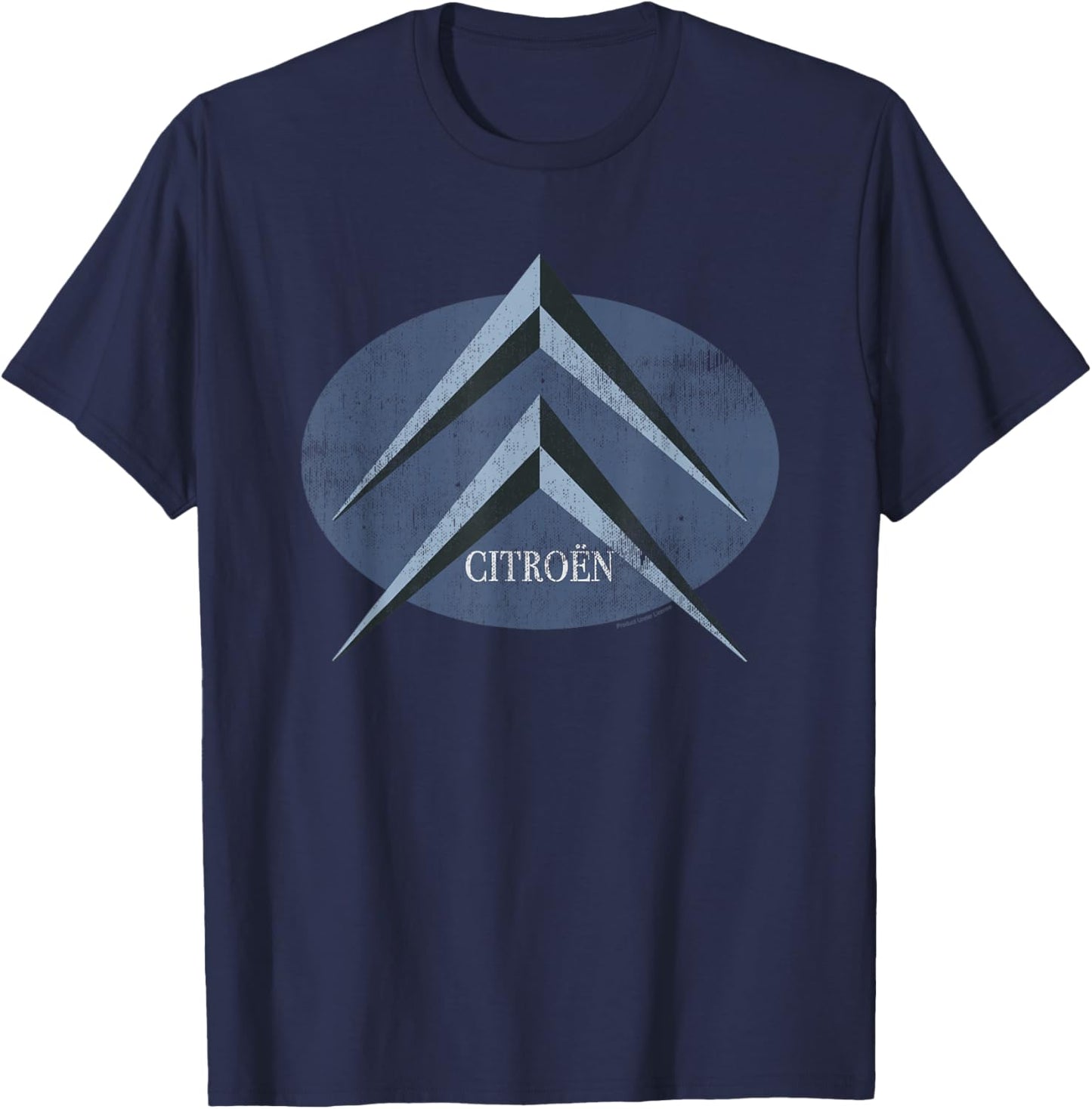 Citroën Blue Chevron Reto Logo T-Shirt - T-Shirt | Navy