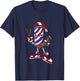 Barber Vintage Cool Outfit Hairdresser Gift Barbershop T-Shirt - T-Shirt | Navy