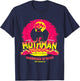 Mothman - Harbinger of Doom! Funny Cute Cryptid Creature Short Sleeve T-Shirt - T-Shirt | Navy