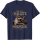 Lake Erie Walleye Whisperer Vintage Fishing T-Shirt - T-Shirt | Navy
