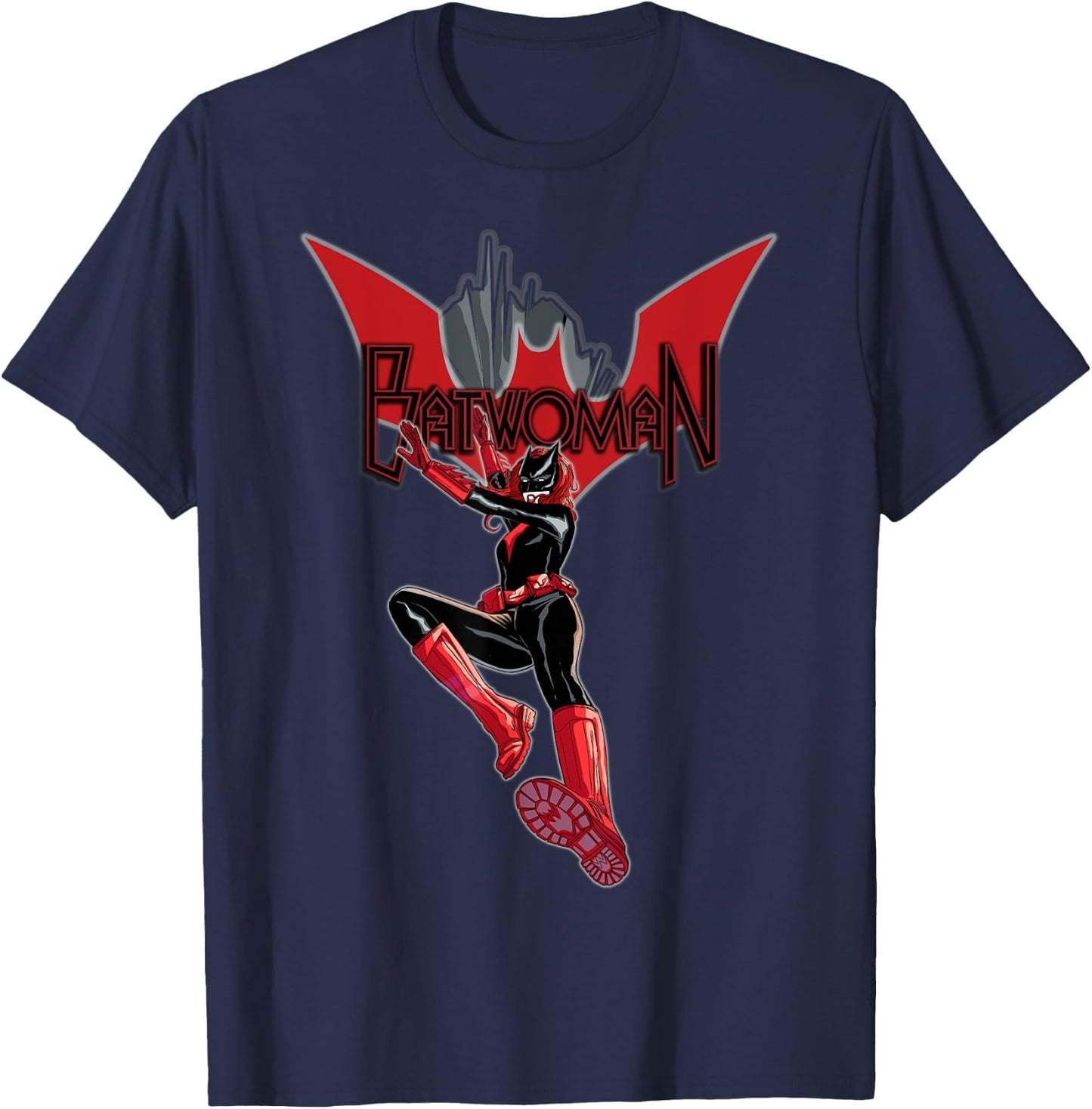 DC Batwoman Logo Entrance T-Shirt - T-Shirt | Navy