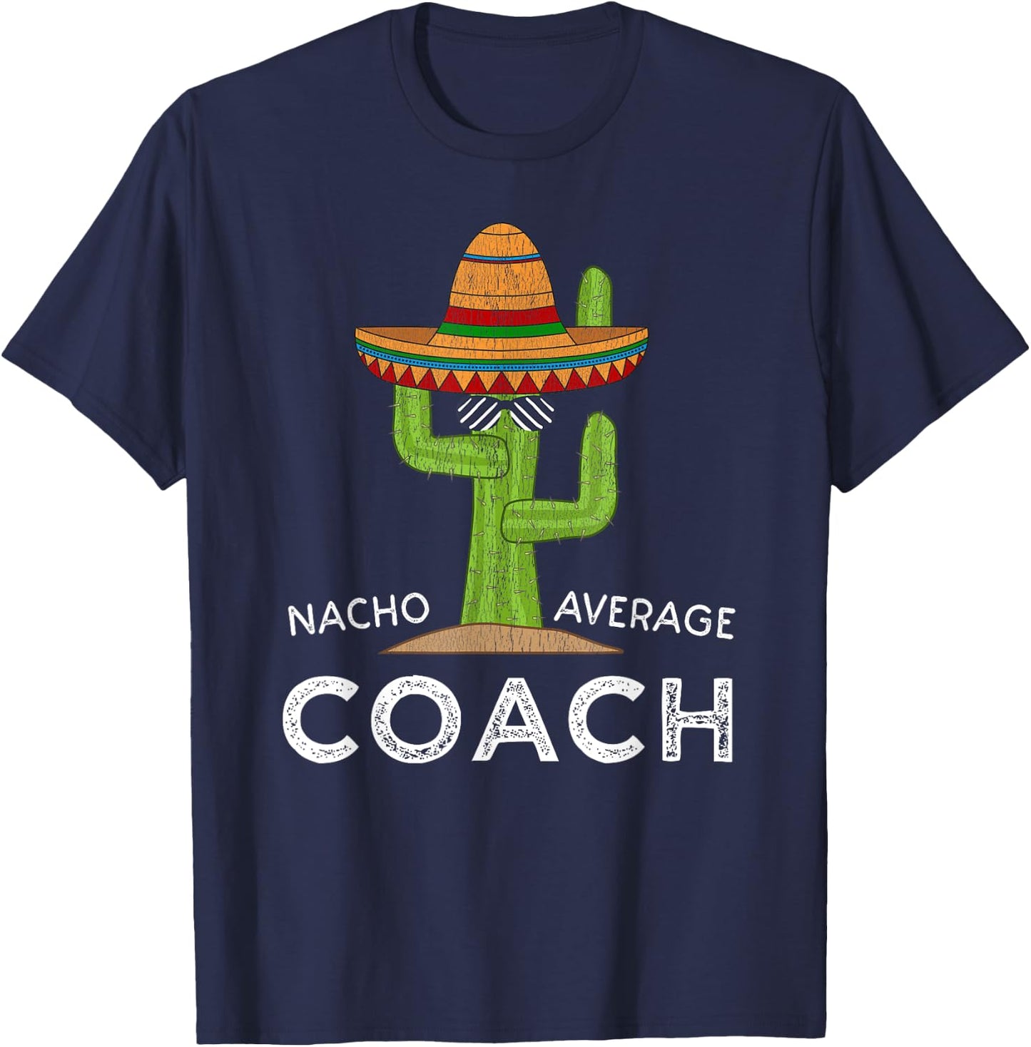 Fun Hilarious Coaching Humor | Funny Saying Coach T-Shirt - T-Shirt | Navy