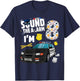 Police Car 8th Birthday Boy 8 year old Cop Policeman Officer T-Shirt - T-Shirt | Navy
