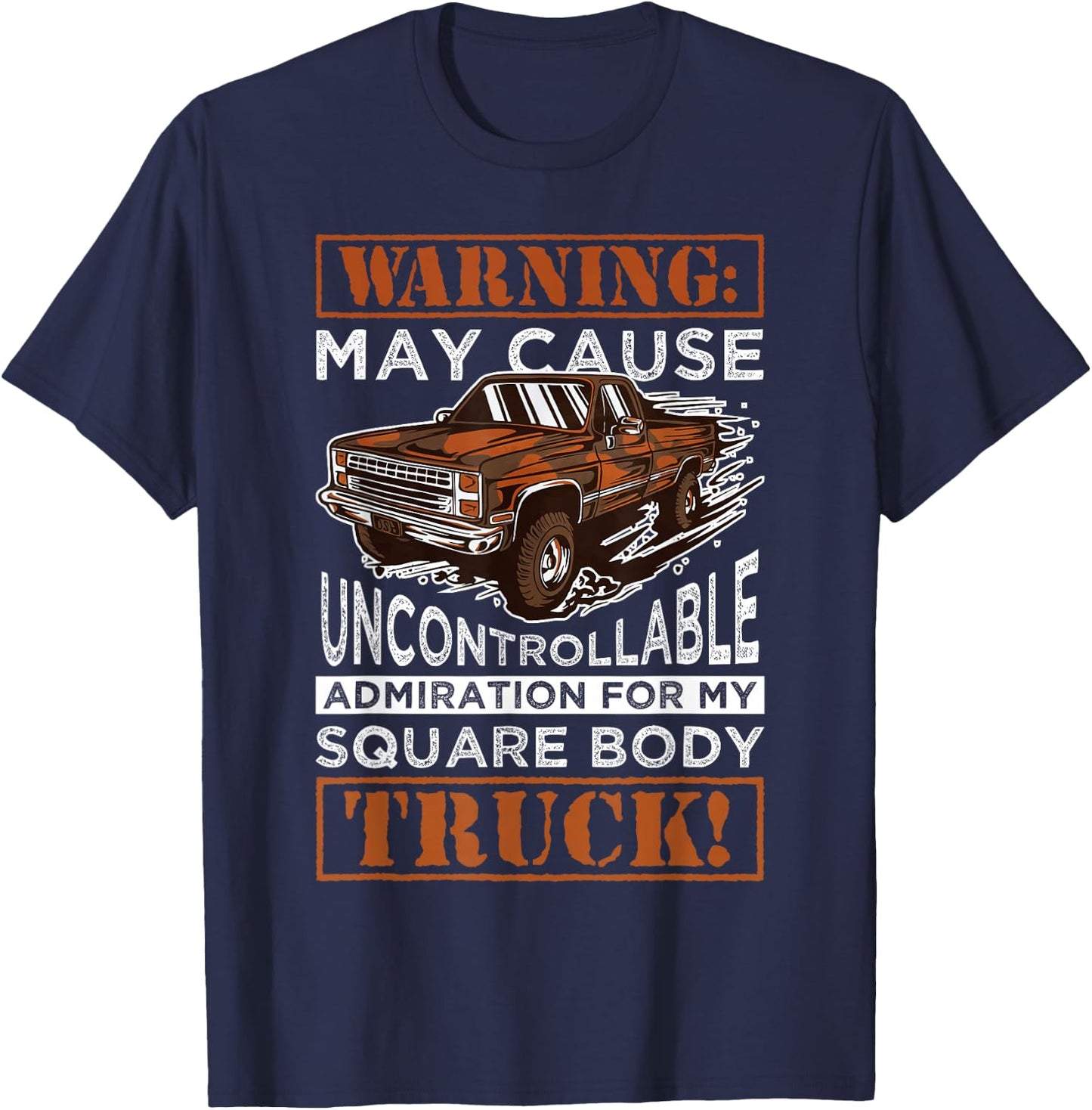 Square Body Truck T-Shirt - T-Shirt | Navy