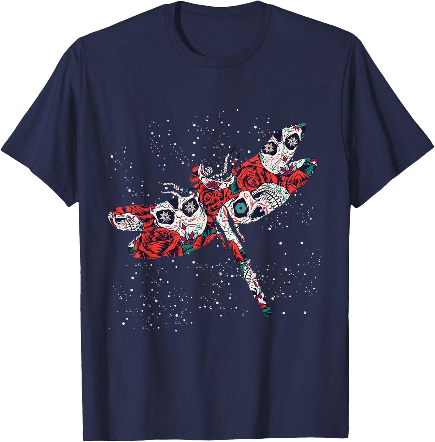 Vintage Dragonfly T-Shirt - T-Shirt | Navy