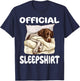 German Shorthaired Pointer Dog Official Sleepshirt Pajamas T-Shirt - T-Shirt | Navy