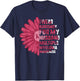 Multiple Myeloma Awareness I Wear Burgundy For My Husband T-Shirt - T-Shirt | Navy