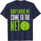 Funny Tennis Player Racket Ball Game Gag Gift Men Women Kids T-Shirt - T-Shirt | Navy