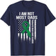 Traumatic Brain Injury Survivor Most Dads TBI Warrior T-Shirt - T-Shirt | Navy