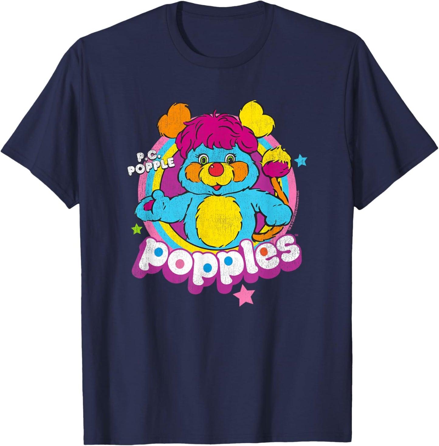 Popples P.C. Popple T-Shirt - T-Shirt | Navy