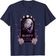 Buffy The Vampire Slayer Boho Style Vintage Buffy Portrait T-Shirt - T-Shirt | Navy