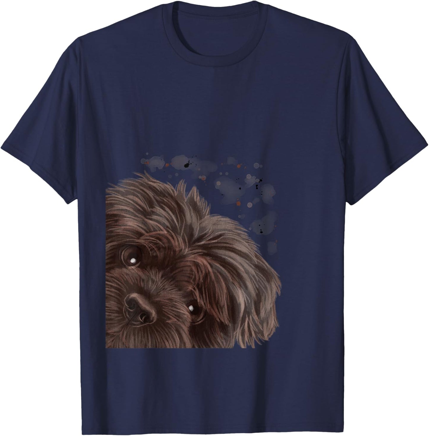 Funny Dog Affenpinscher Men Women Kids T-Shirt - T-Shirt | Navy