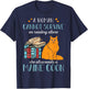 A Woman Cannot Survive On Reading Alone Maine Coon T-Shirt - T-Shirt | Navy