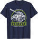 WW2 Sherman Firefly T-Shirt - T-Shirt | Navy