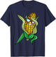 Funny Dabbing Corn Gift | Cute Dancing Farmers Men Women T-Shirt - T-Shirt | Navy