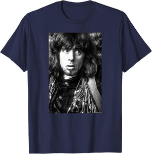 John Mayall Portrait By Everard Smith T-Shirt - T-Shirt | Navy