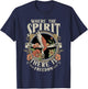 Where the Spirit of the Lord is There is Freedom T-Shirt - T-Shirt | Navy