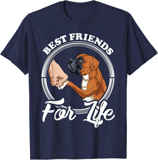 Funny Boxer Dog Shirt Boxer Dog Lover T-Shirt - T-Shirt | Navy