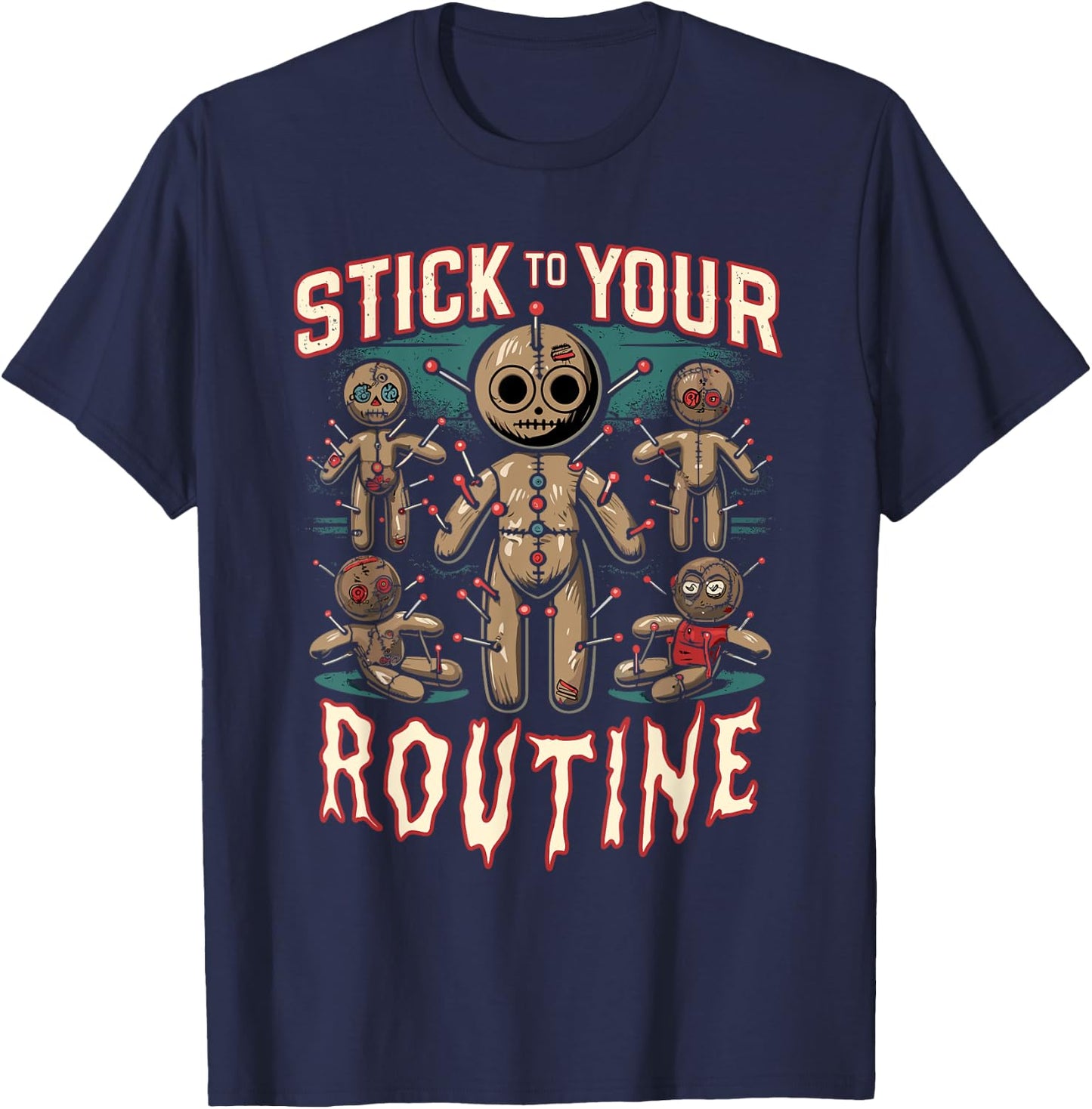 Bodybuilding Powerlifting Weightlifting Fitness Gym T-Shirt - T-Shirt | Navy