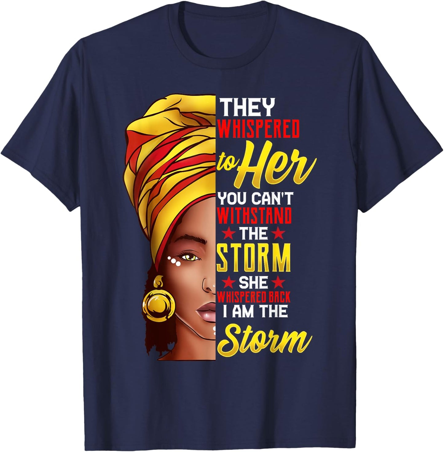 Black History T Shirts Black History Month Shirt T-Shirt - T-Shirt | Navy