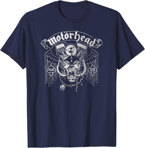 Motörhead - Ace of Spades 1980 T-Shirt - T-Shirt | Navy