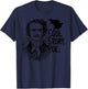The Raven, Edgar Allan Poe, Fan Art and Gifts T-Shirt - T-Shirt | Navy