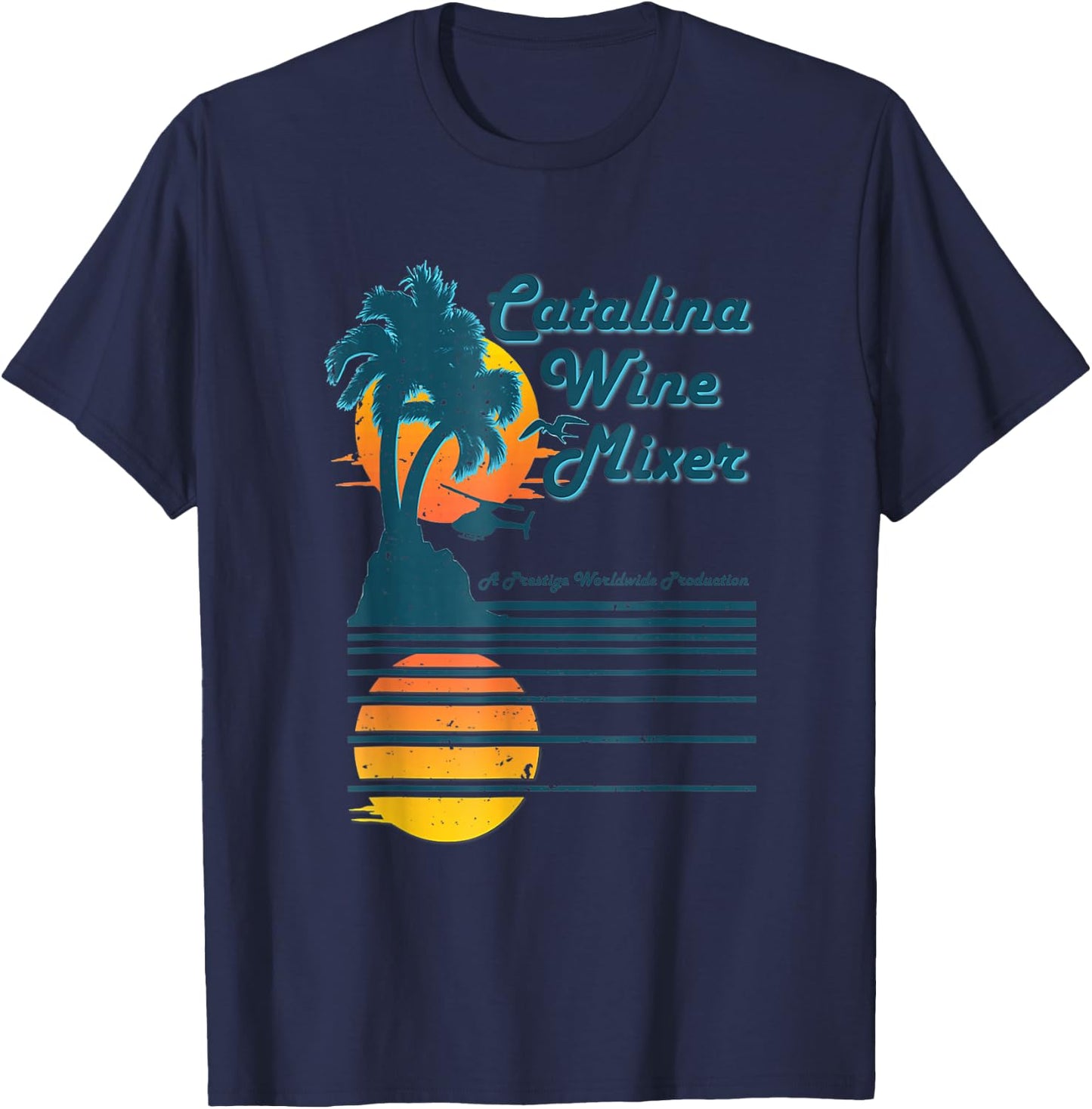 Catalina Mixer Wine Shirt T-Shirt - T-Shirt | Navy