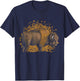 American Bison Wild Animal Gift Men Boys Kids Buffalo T-Shirt - T-Shirt | Navy