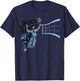 Jesus Volleyball Saves Funny Christian Faith Believer T-Shirt - T-Shirt | Navy