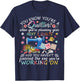 You Know You're A Quilter Quilting Buttons Sewing Machine T-Shirt - T-Shirt | Navy