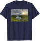 Bean & Bear Lake in Silver Bay, Minnesota T-Shirt - T-Shirt | Navy