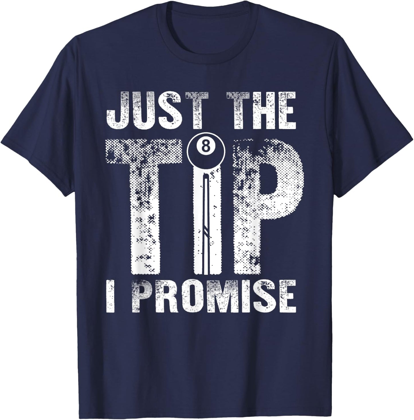 Billiard Retro Billiard Player Snooker Pool T-Shirt - T-Shirt | Navy