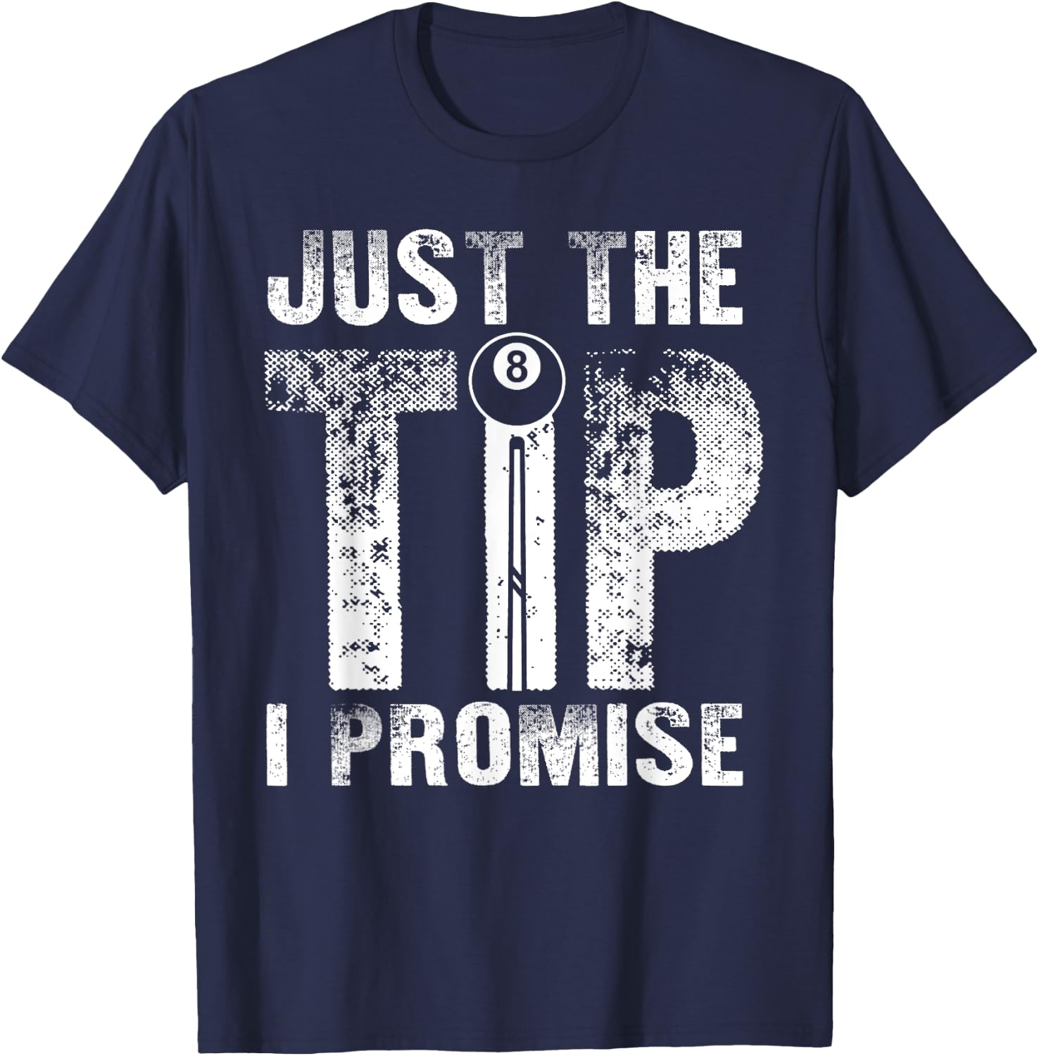 Billiard Retro Billiard Player Snooker Pool T-Shirt - T-Shirt | Navy