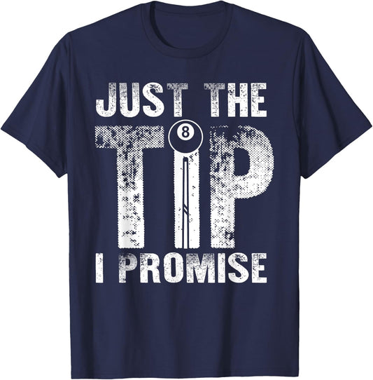 Billiard Retro Billiard Player Snooker Pool T-Shirt - T-Shirt | Navy