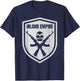 Inland Empire California Skull AK-47 T-Shirt - T-Shirt | Navy