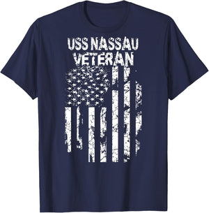 USS Nassau Veteran T-Shirt - T-Shirt | Navy