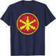 Air Defense Artillery branch insignia - Fort Sill T-Shirt - T-Shirt | Navy