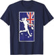 Great Aussie Sport Gift - Australian Rules Football Lovers T-Shirt - T-Shirt | Navy