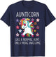 Aunticorn Like An Aunt Only Awesome Dabbing Unicorn T-Shirt - T-Shirt | Navy