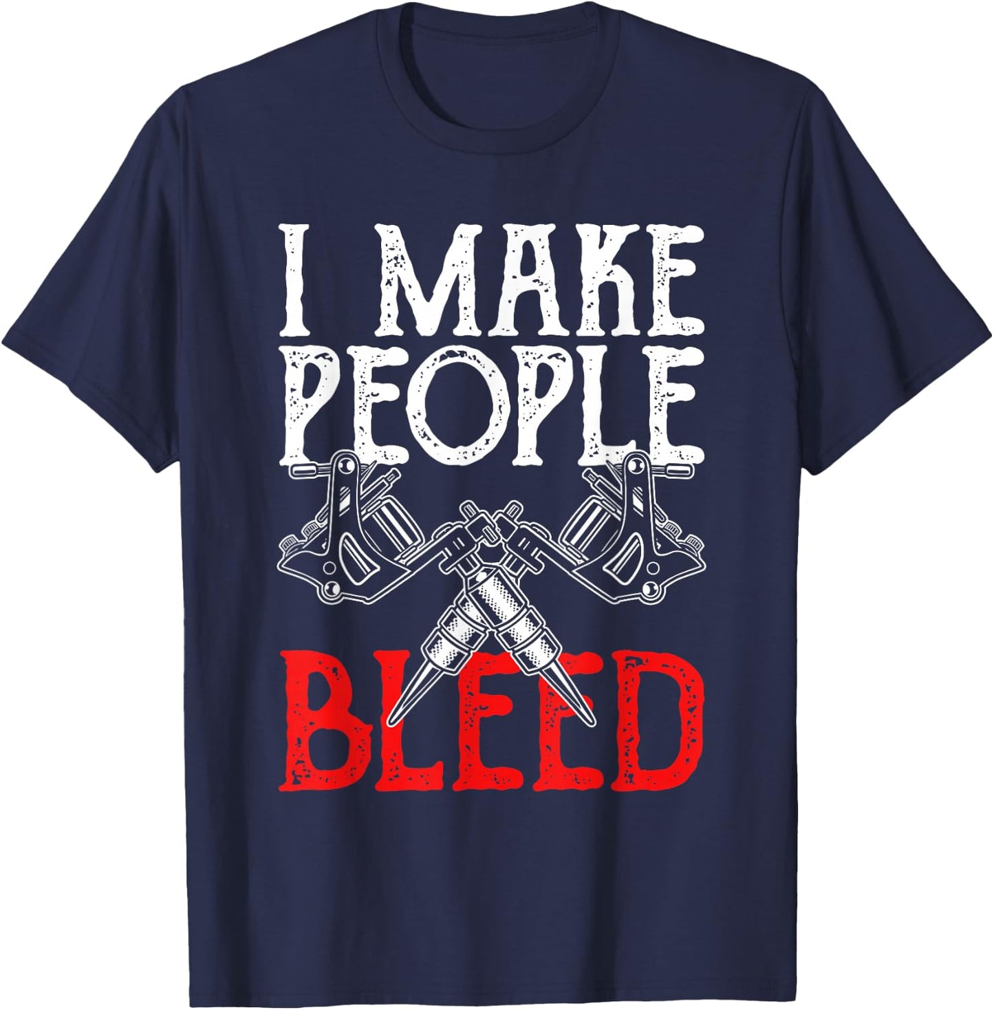 Funny Tattoo Master Tattoo Artist Gift Tattoo Small T-Shirt - T-Shirt | Navy