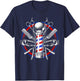 Funny Barber Gift Barbershop Pole Tools Hairstylist Small T-Shirt - T-Shirt | Navy
