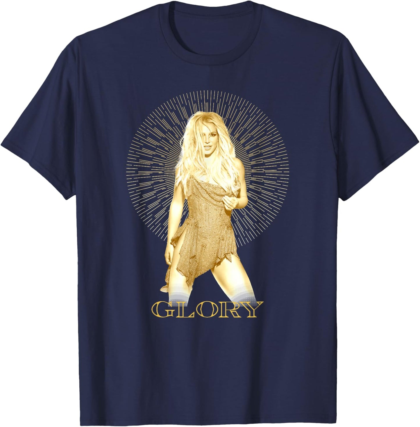 Britney Spears - Glory T-Shirt - T-Shirt | Navy