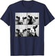 Cow Face Portrait Quirky Farmyard Farmer Funny Farm Animal T-Shirt - T-Shirt | Navy