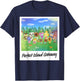 Animal Crossing: New Horizon Perfect Island Getaway Photo T-Shirt - T-Shirt | Navy