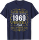 Man Myth Legend Perfectly Blessed by God 1969 Birthday Gift T-Shirt - T-Shirt | Navy